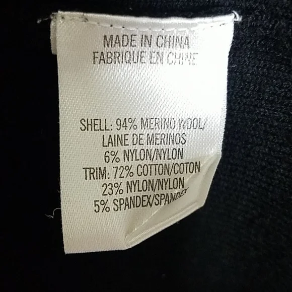 theory Black Merino Wool Shift Sweater Dress Small - Picture 6 of 8